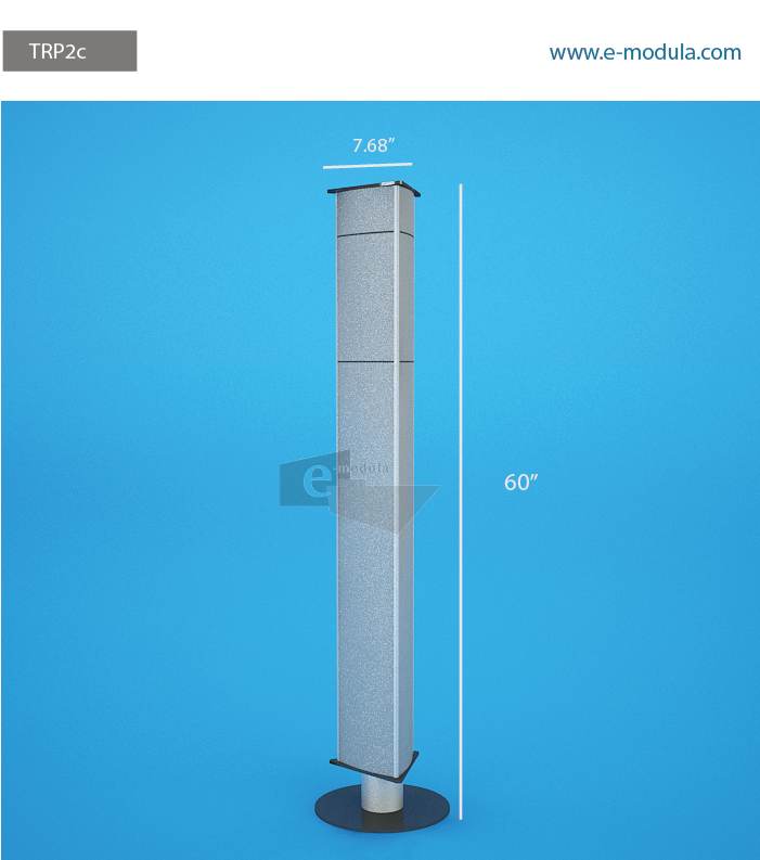 TRP2c-8" Width by 60” high