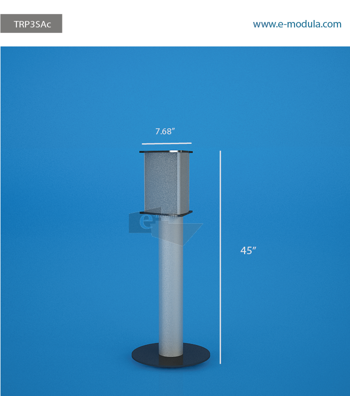 TRP3SAc-8" Width by 44” high
