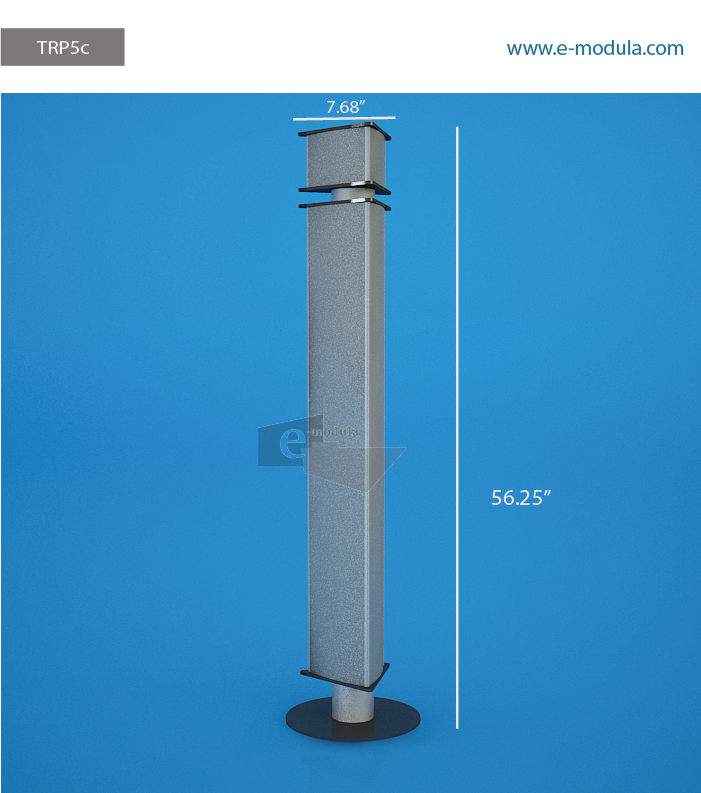TRP5c-8" Width by 56” high