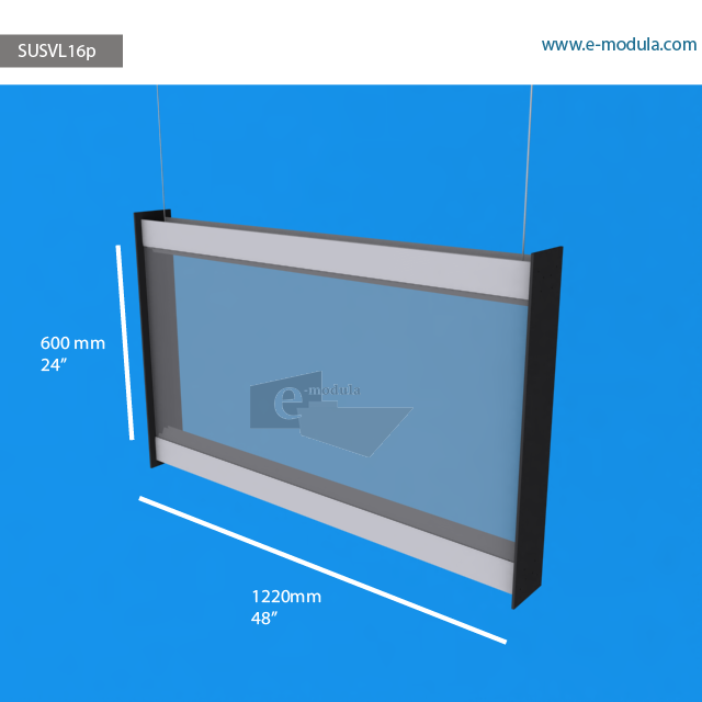 SUSVL16p - 48" width by 24" height