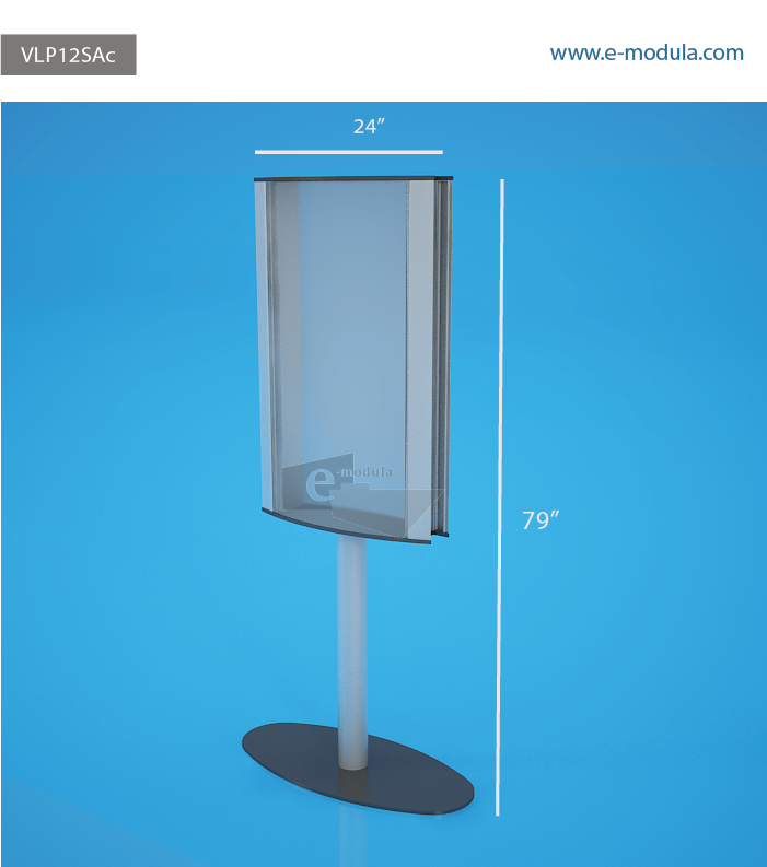 VLP12SAc-24" Width  by  79” high