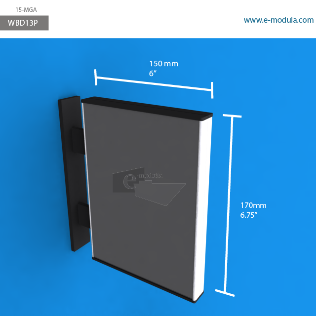 WBD13p - 6" width by 6.75" height