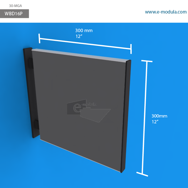 WBD16p - 12" width by 12" height