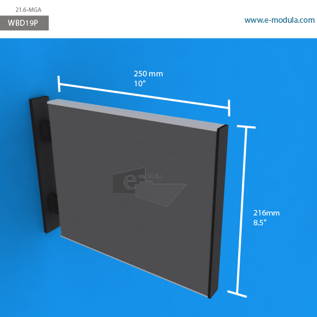 WBD19p - 10" width by 8.5" heigh