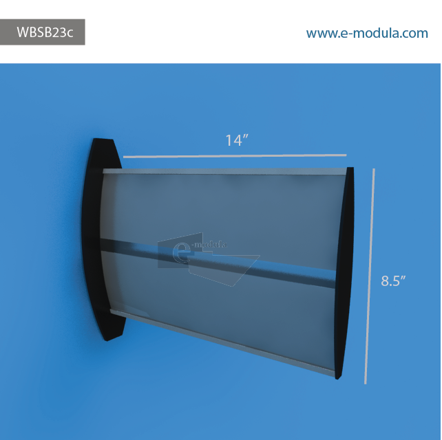 WBSB23c-8.5” high by 14" Wide 
