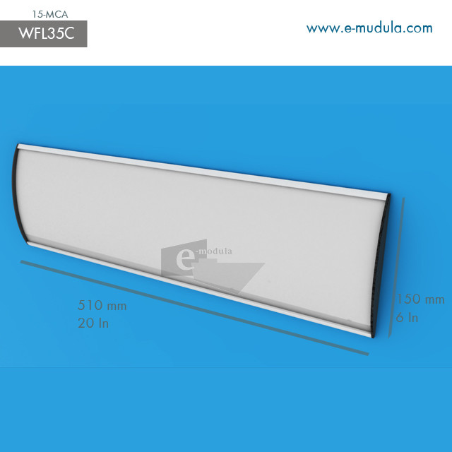WFL35c - 20" width by 6" height