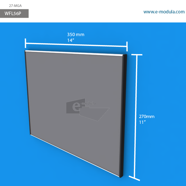 WFL56p - 14" width by 11" height