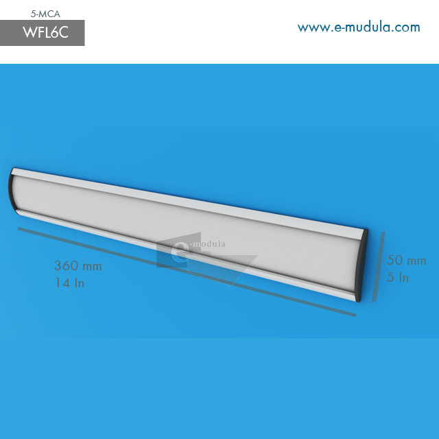 WFL6c - 14" width by 2" height