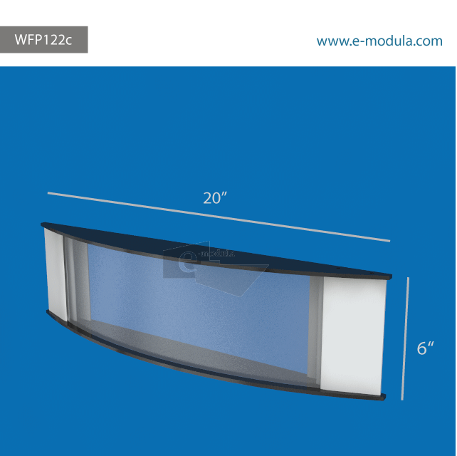 WFP122c-Width 20" by 6" high 