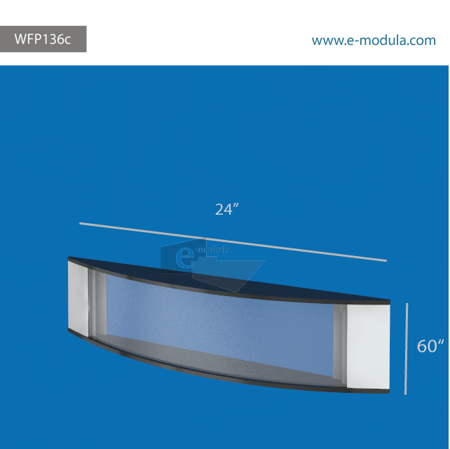 WFP136c-Width 24" by 6" high 