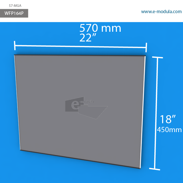 WFP164p - 22" width by 18" height