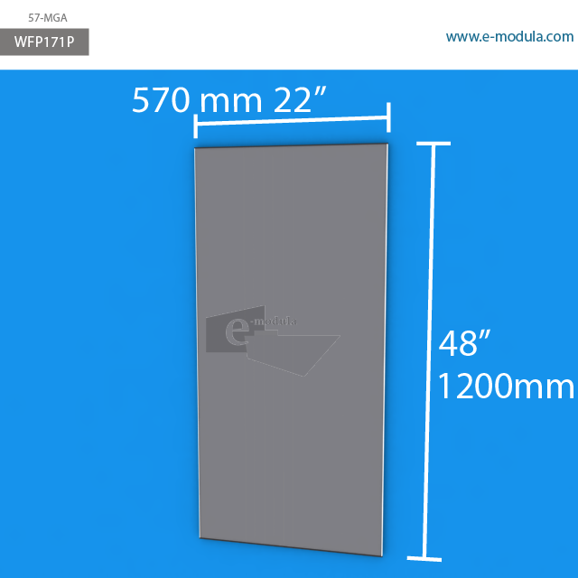 WFP171p - 22" width by 48" height