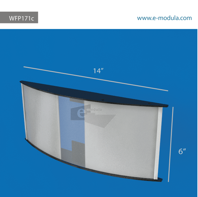 WFP171c-Width 14" by 6" high 
