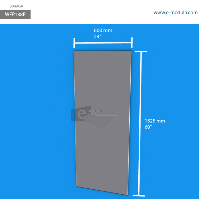 WFP188p - 24" width by 60" height