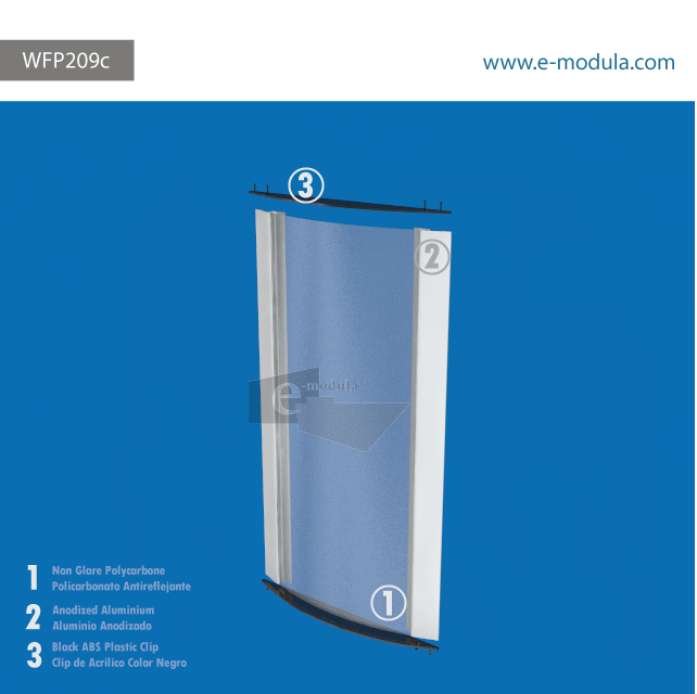 WFP209c-Width 22" by 48" high 