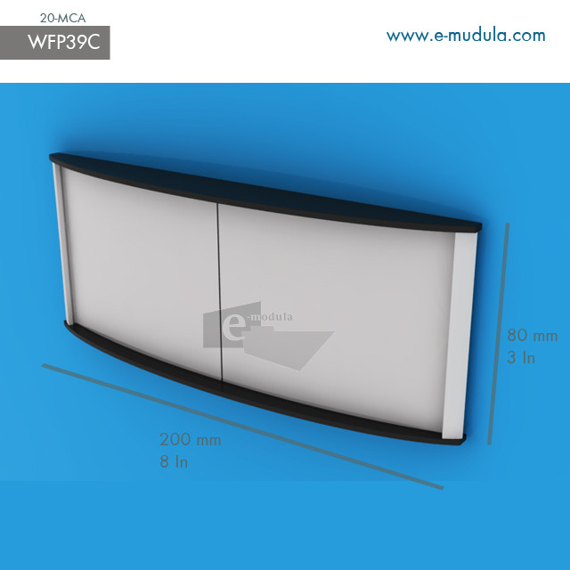 WFP39c - 8" width by 3" height