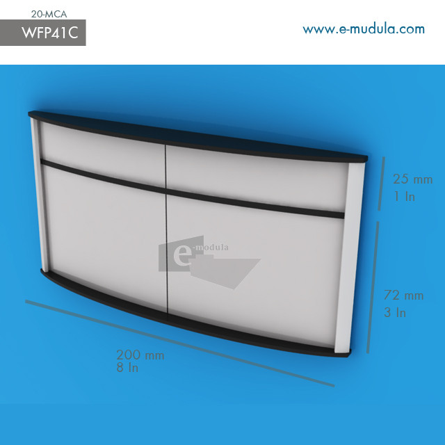 WFP41c - 8" Width by 4" Height