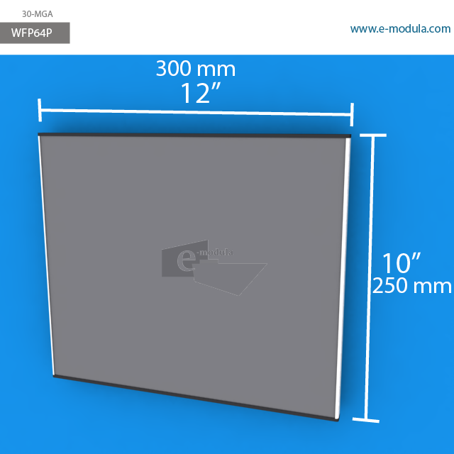 WFP64p - 12" width by 10" height