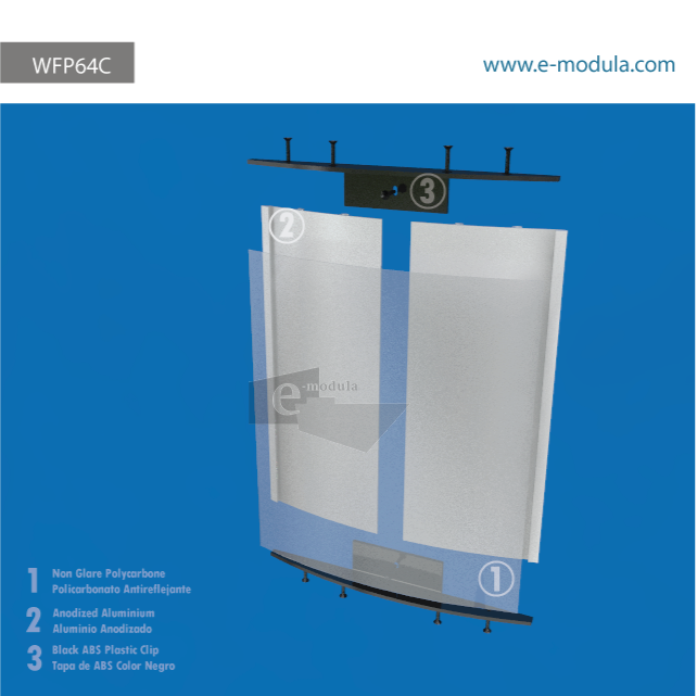 WFP64c-Width 8.27" by 10" high 