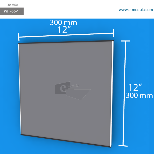 WFP66p - 12" width by 12" height