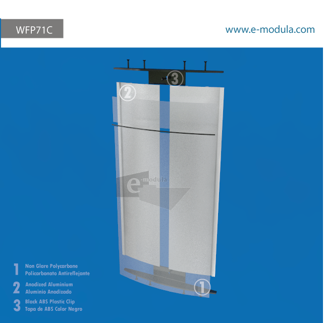 WFP71c-Width 8.27" by 16" high 