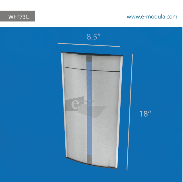 WFP56c-Width 8.27" by 18" high 