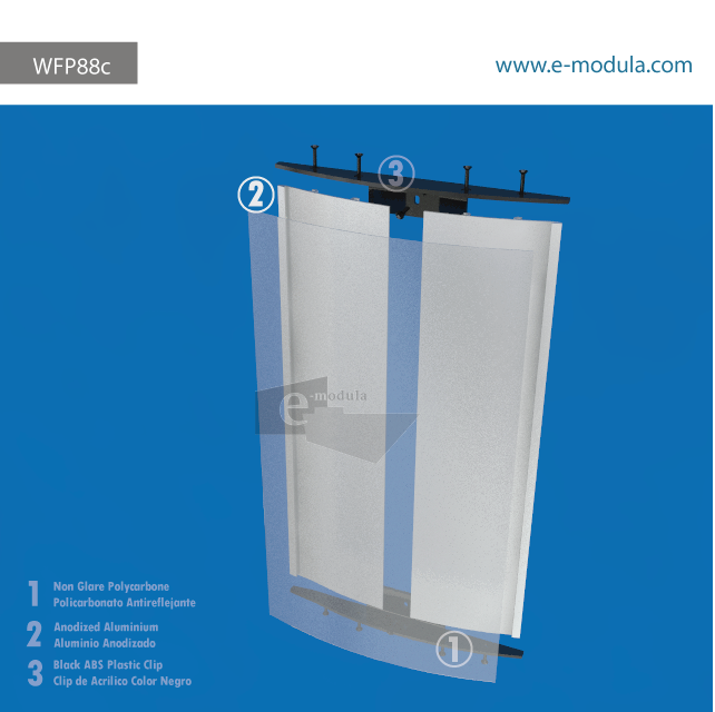 WFP88c-Width 8.5" by 16" high 