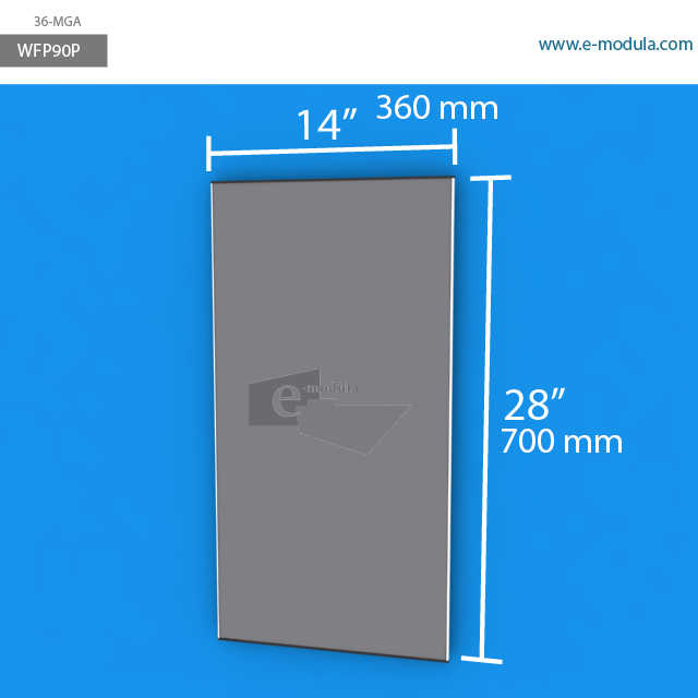 WFP90p - 14" width by 28" height