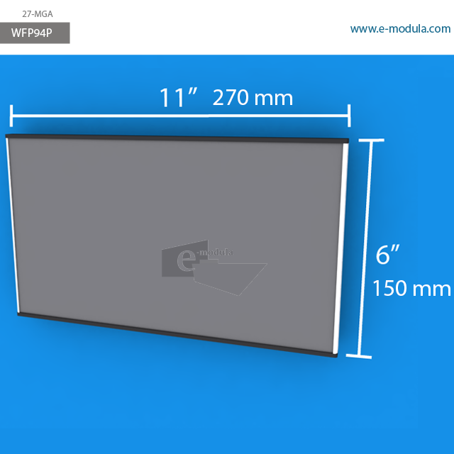 WFP94p - 11" width by 6" height