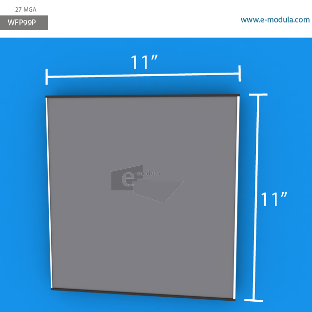 WFP99p - 11" width by 11" height