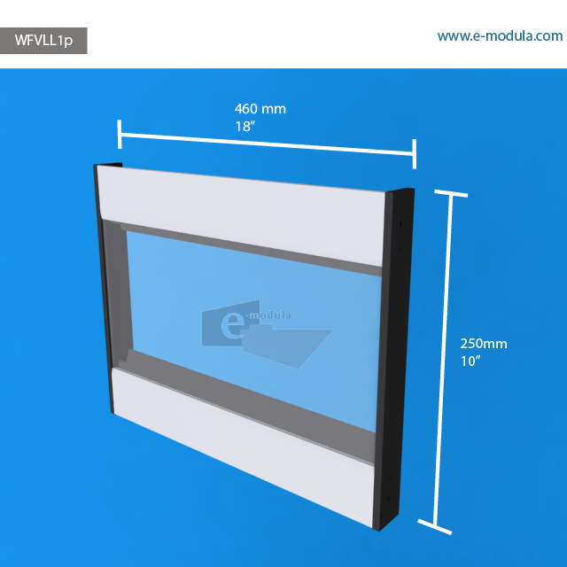 WFVLL1p - 18" width by 10" height