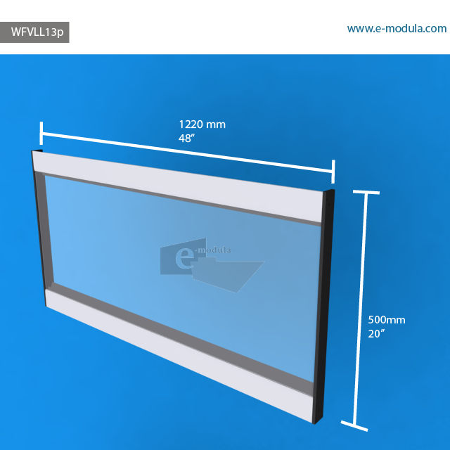WFVLL13p - 48" width by 20" height