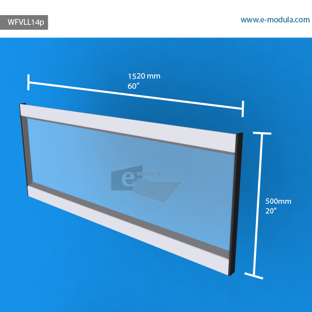 WFVLL14p - 60" width by 20" height