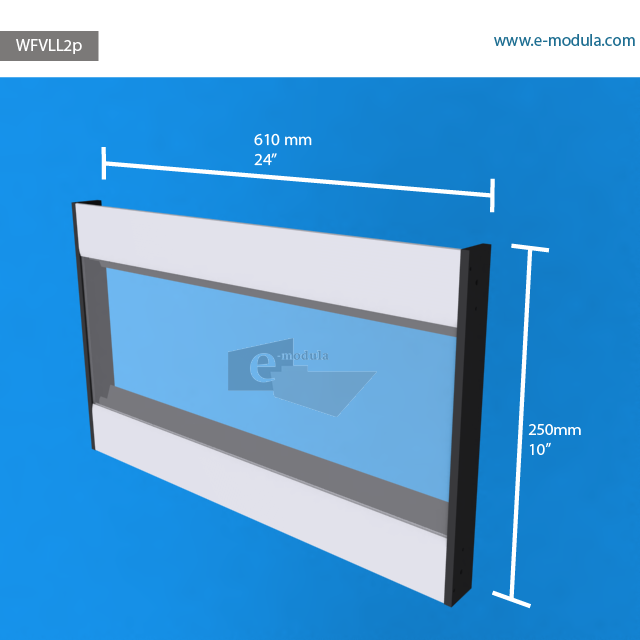 WFVLL2p - 24" width by 10" height