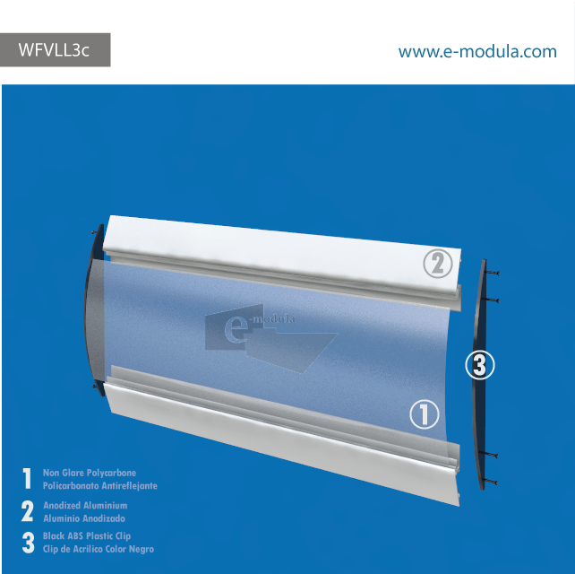 WFVLL3c-10" high by width 30" 