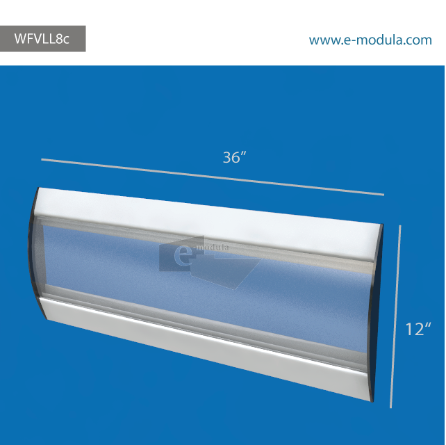WFVLL8c-12" high by 36" width