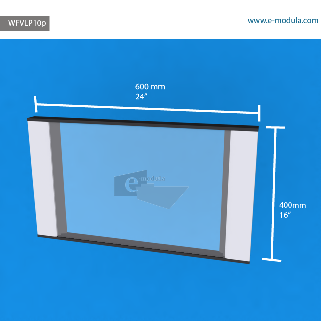 WFVLP10p - 24" width by 16" height