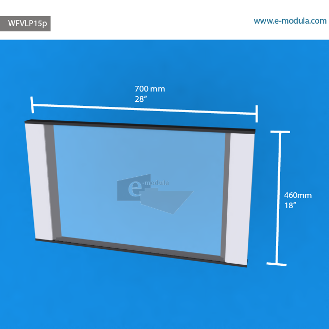 WFVLP15p - 28" width by 18" height