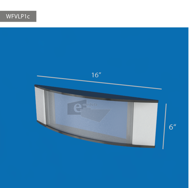 WFVLP1c-16" Wide by 6" high
