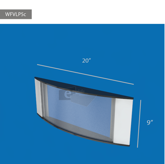 WFVLP5c-20" Wide by 9" high