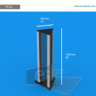 TR11p - 12" width by 60" height