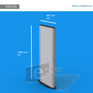 DSW25SAp - 24" width by 78" height