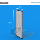 DSW28p - 24" width by 84.25" height
