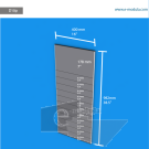 D10p - 16" width by 38.5" height