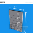 D41p - 11" width by 17" height