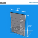 D7p - 16" width by 22.25" height