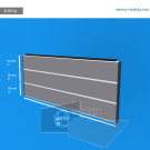 SUS51p - 26" width by 12" height