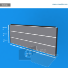 SUS53p - 28" width by 12" height