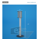 TRP12SAc-8.5" Width by 47” high