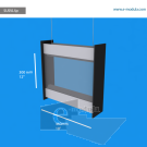 SUSVL5p - 18" width by 12" height